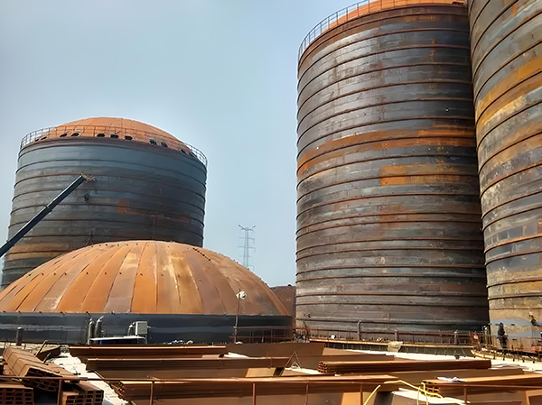 滨城焦粉钢板仓